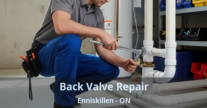 Back Valve Repair Enniskillen - ON