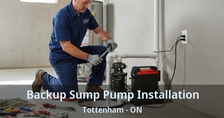 Backup Sump Pump Installation Tottenham - ON