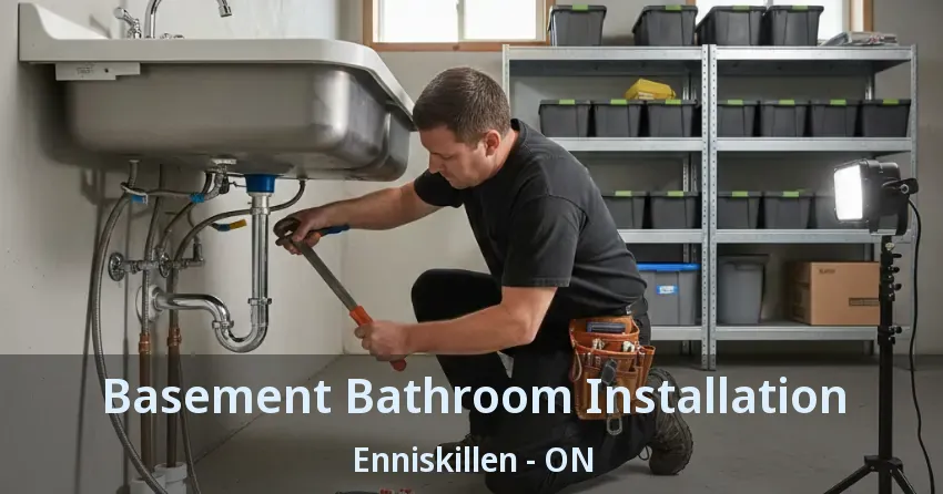 Basement Bathroom Installation Enniskillen - ON