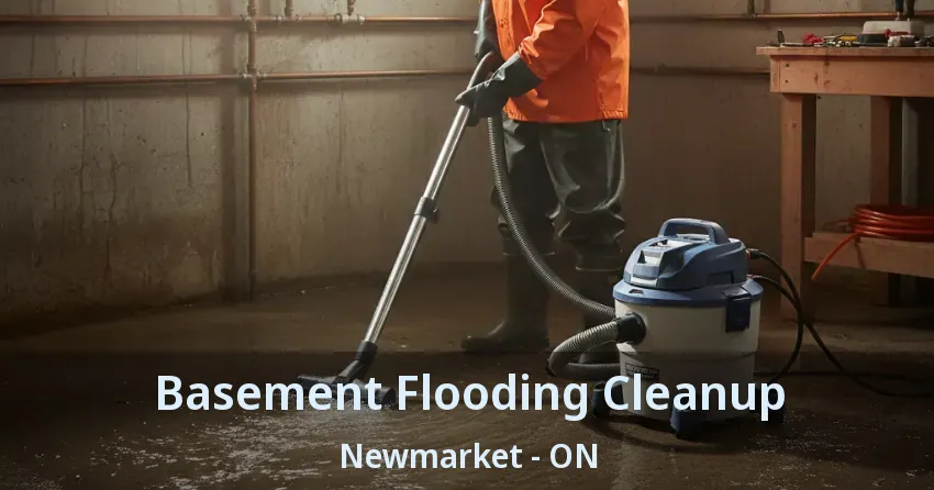 Basement Flooding Cleanup Newmarket - ON