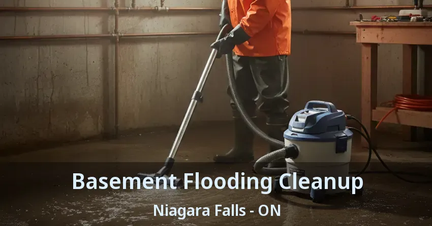 Basement Flooding Cleanup Niagara Falls - ON