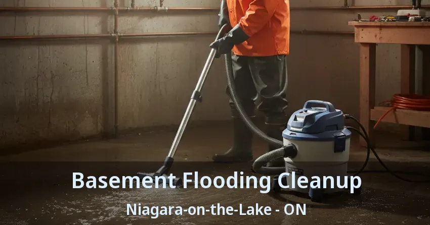 Basement Flooding Cleanup Niagara-on-the-Lake - ON