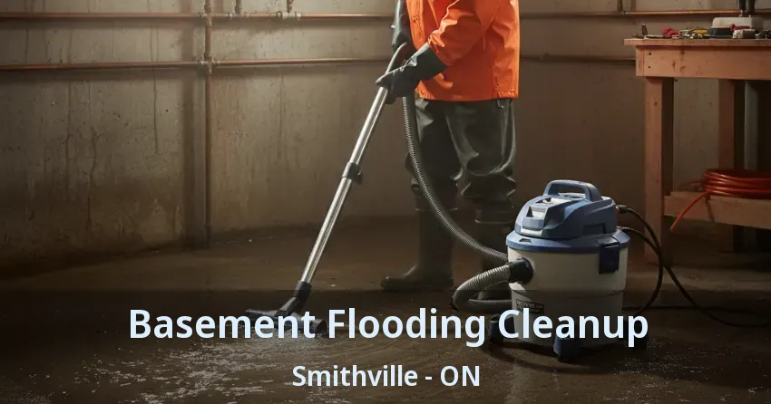 Basement Flooding Cleanup Smithville - ON