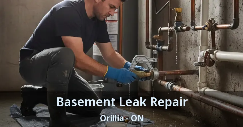 Basement Leak Repair Orillia - ON