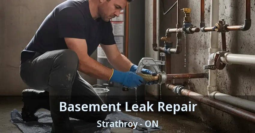 Basement Leak Repair Strathroy - ON
