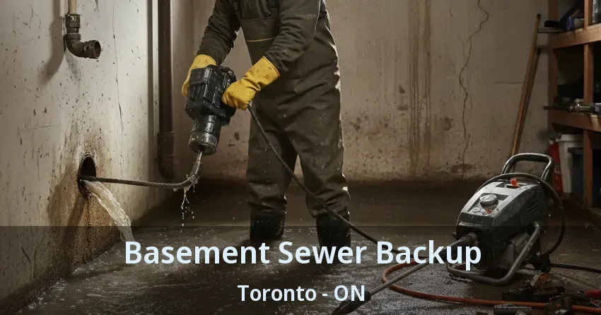Basement Sewer Backup Toronto - ON