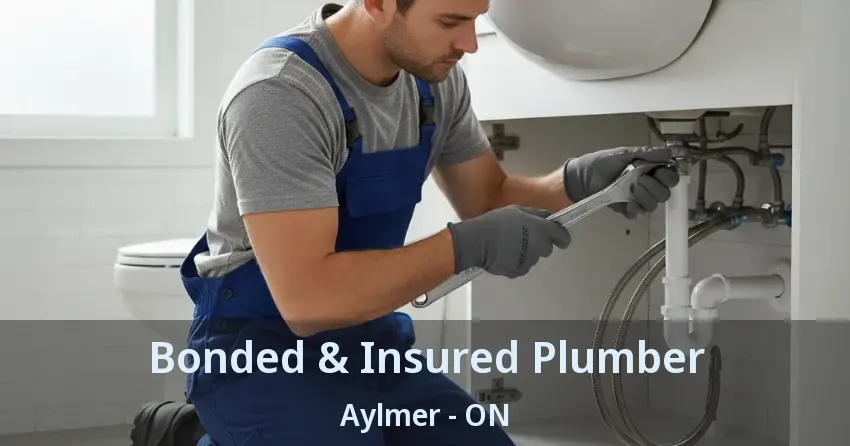 Bonded & Insured Plumber Aylmer - ON