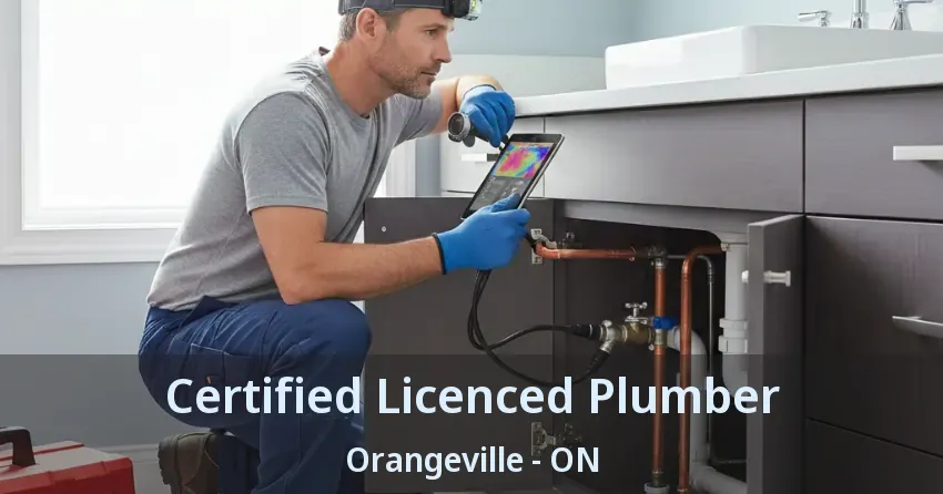 Certified Licenced Plumber Orangeville - ON
