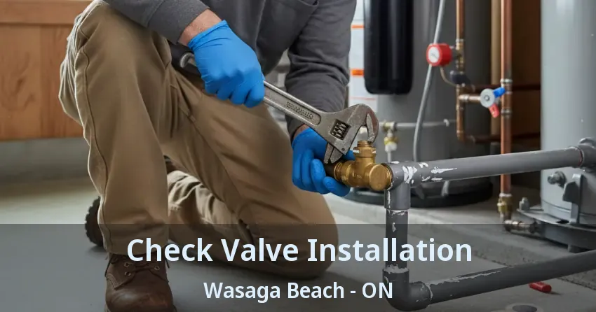 Check Valve Installation Wasaga Beach - ON