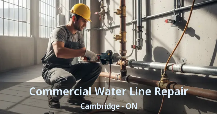 Commercial Water Line Repair Cambridge - ON