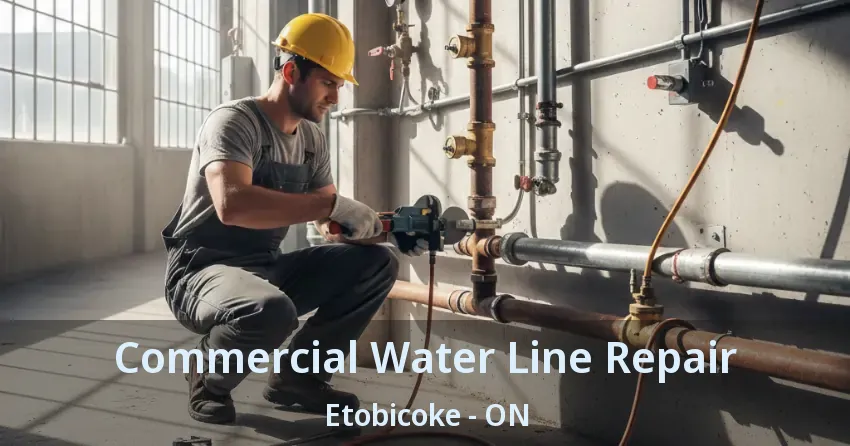 Commercial Water Line Repair Etobicoke - ON