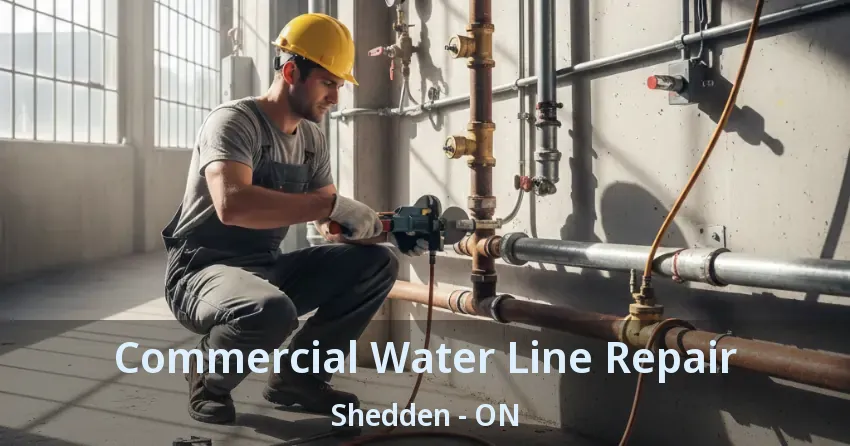 Commercial Water Line Repair Shedden - ON