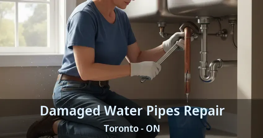Damaged Water Pipes Repair Toronto - ON