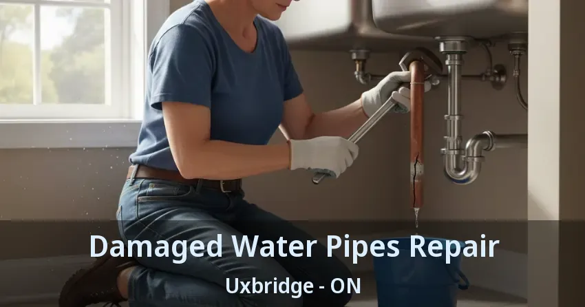 Damaged Water Pipes Repair Uxbridge - ON