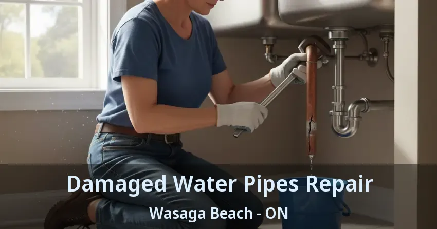 Damaged Water Pipes Repair Wasaga Beach - ON