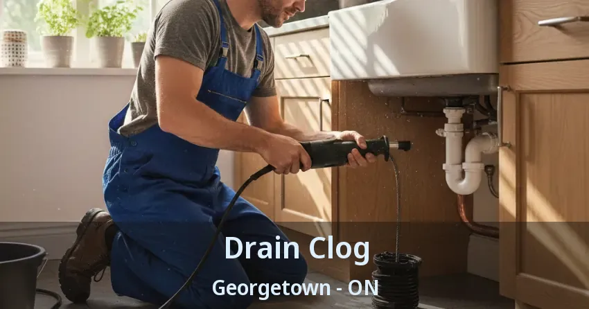 Drain Clog Georgetown - ON