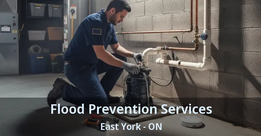 Flood Prevention Services East York - ON