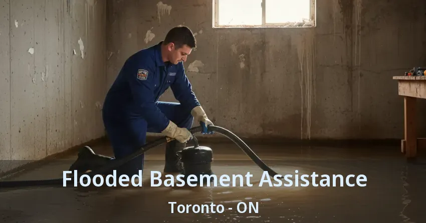 Flooded Basement Assistance Toronto - ON