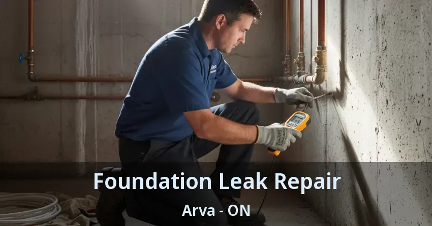 Foundation Leak Repair Arva - ON