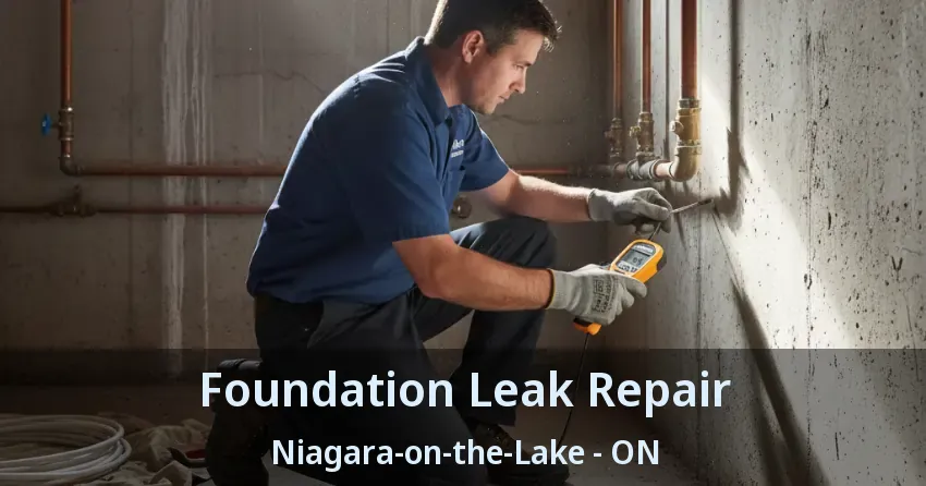 Foundation Leak Repair Niagara-on-the-Lake - ON