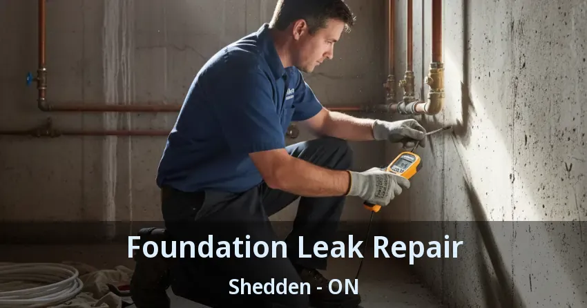 Foundation Leak Repair Shedden - ON