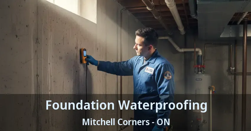 Foundation Waterproofing Mitchell Corners - ON