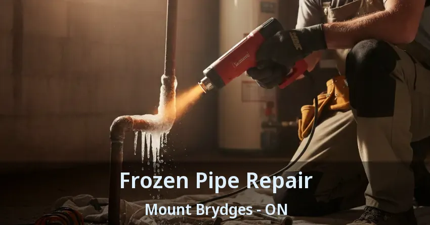 Frozen Pipe Repair Mount Brydges - ON