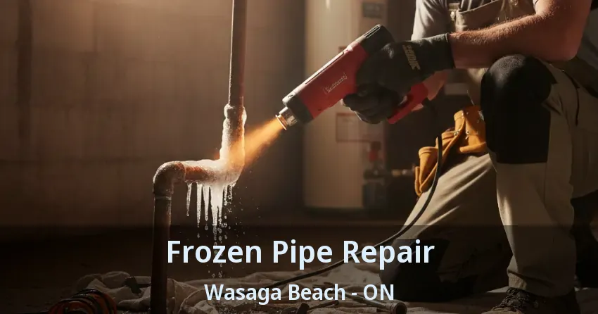 Frozen Pipe Repair Wasaga Beach - ON