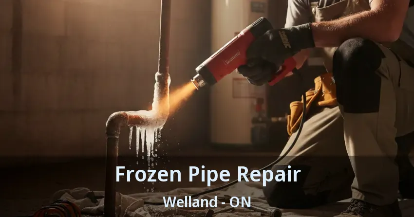 Frozen Pipe Repair Welland - ON