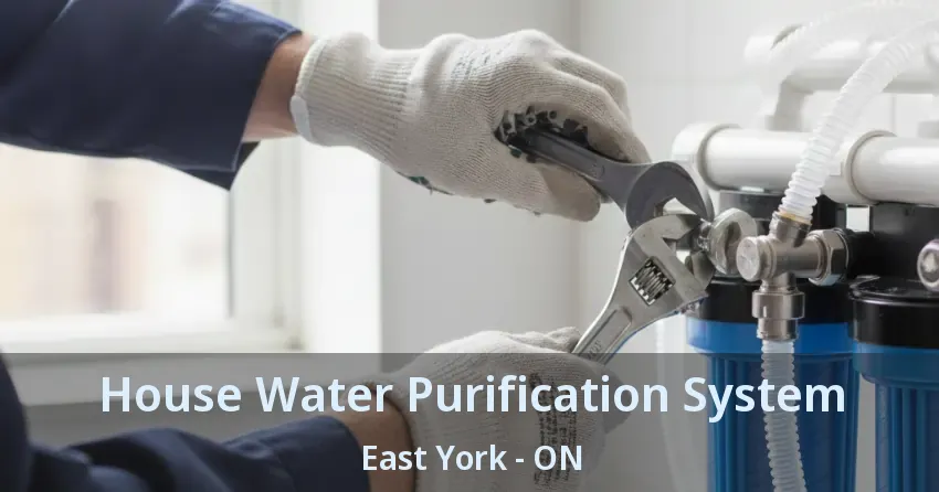 House Water Purification System East York - ON