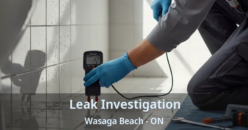 Leak Investigation Wasaga Beach - ON