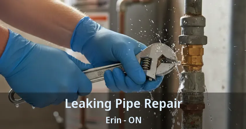 Leaking Pipe Repair Erin - ON