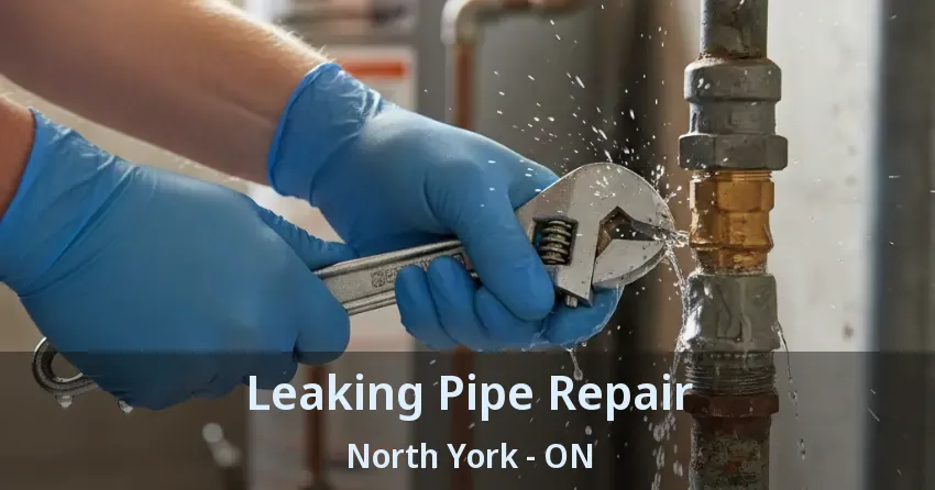 Leaking Pipe Repair North York - ON