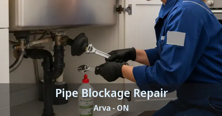 Pipe Blockage Repair Arva - ON