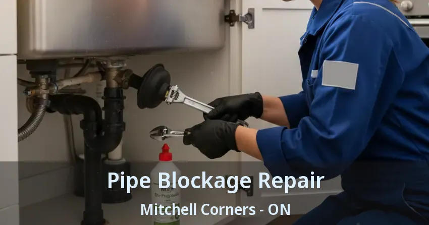 Pipe Blockage Repair Mitchell Corners - ON