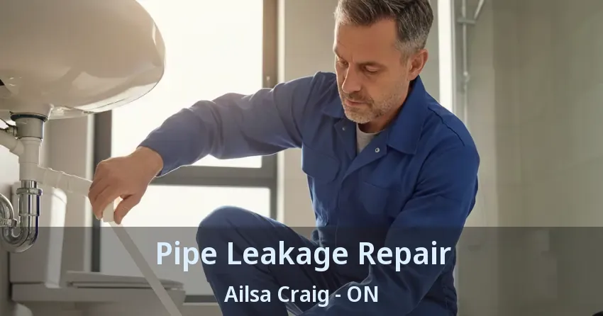 Pipe Leakage Repair Ailsa Craig - ON