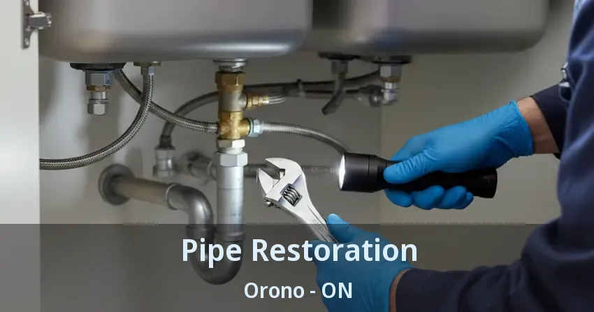 Pipe Restoration Orono - ON