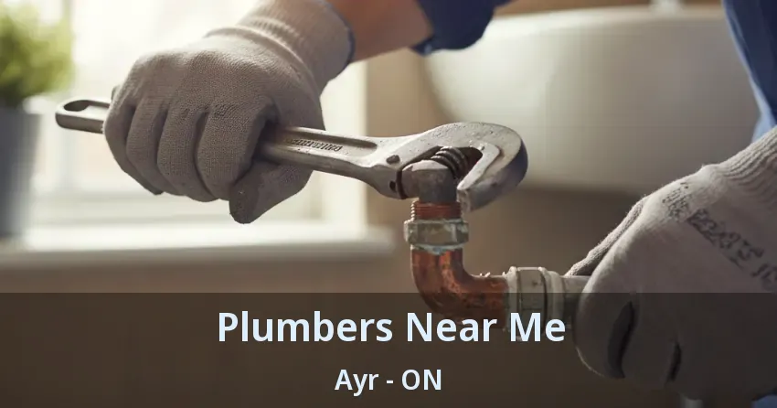 Plumbers Near Me Ayr - ON