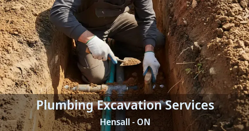 Plumbing Excavation Services Hensall - ON