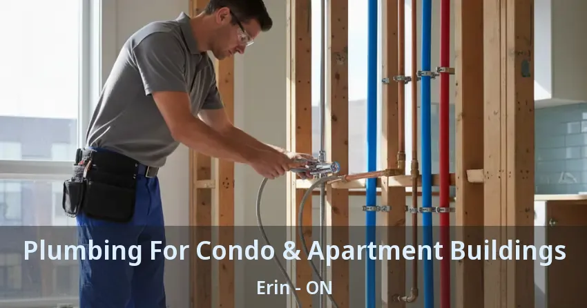 Plumbing For Condo & Apartment Buildings Erin - ON