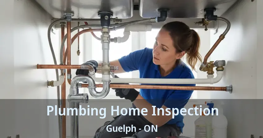 Plumbing Home Inspection Guelph - ON