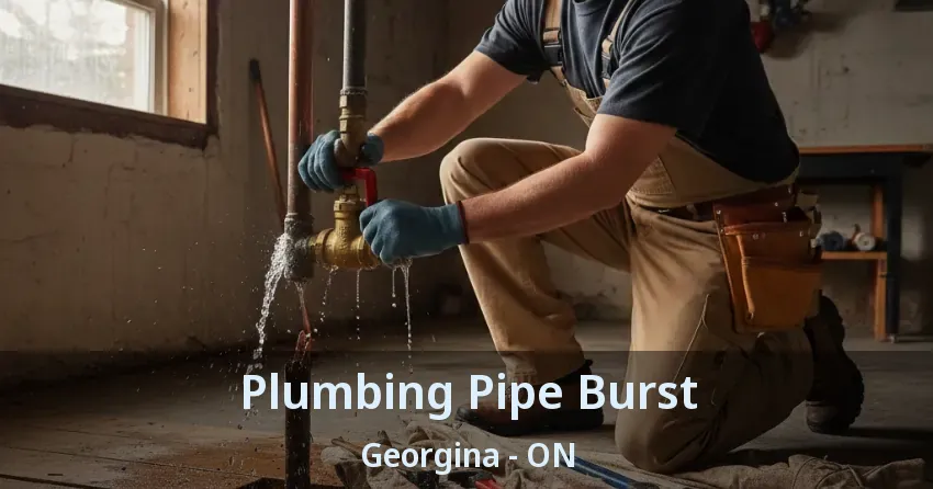 Plumbing Pipe Burst Georgina - ON