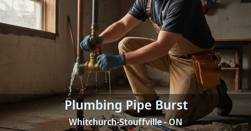 Plumbing Pipe Burst Whitchurch-Stouffville - ON