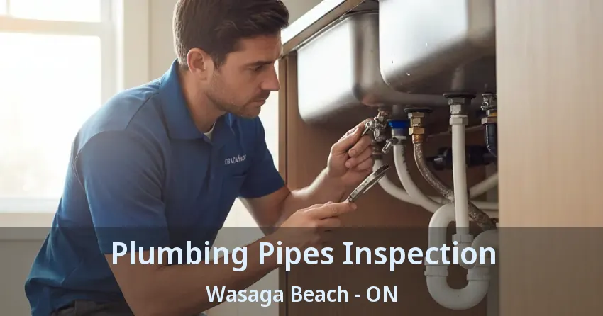 Plumbing Pipes Inspection Wasaga Beach - ON