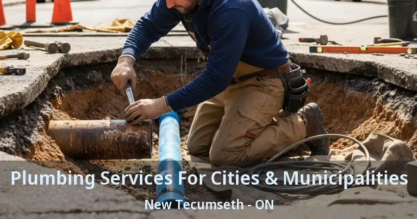Plumbing Services For Cities & Municipalities New Tecumseth - ON