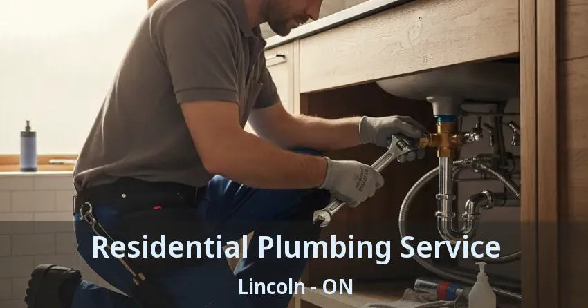 Residential Plumbing Service Lincoln - ON