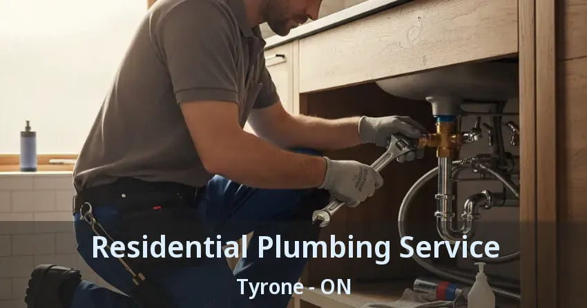 Residential Plumbing Service Tyrone - ON