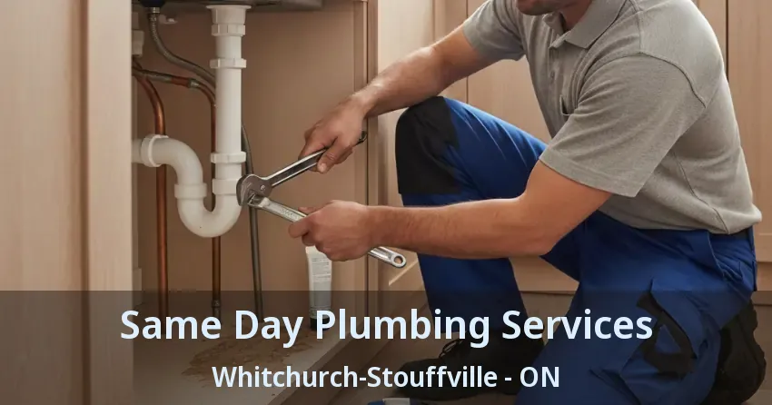 Same Day Plumbing Services Whitchurch-Stouffville - ON