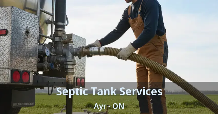 Septic Tank Services Ayr - ON