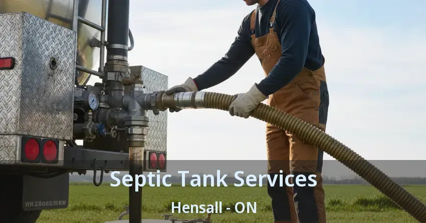 Septic Tank Services Hensall - ON